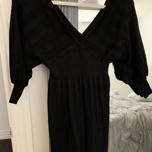 Bebe Dress black Top X small but runs big New